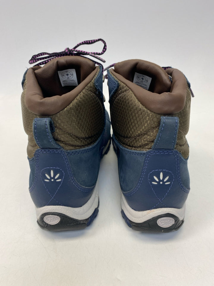 Oboz US Shoe Size 9 Navy Purple Lace-up Boots