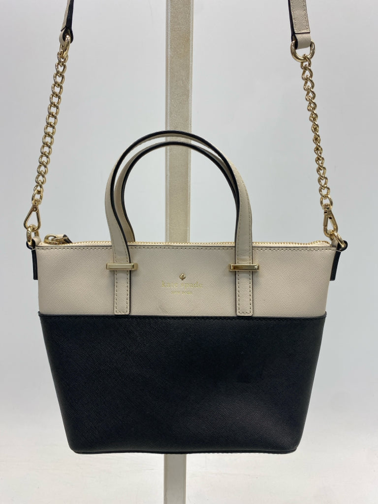 Kate Spade Tan Black Handbag