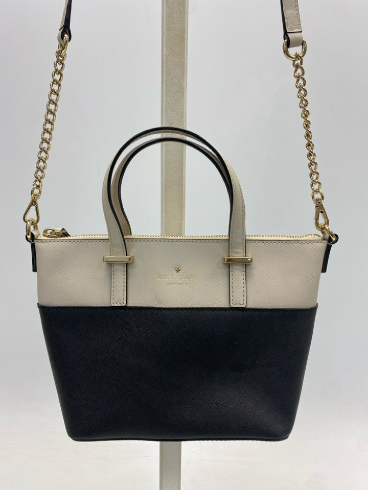 Kate Spade Tan Black Handbag