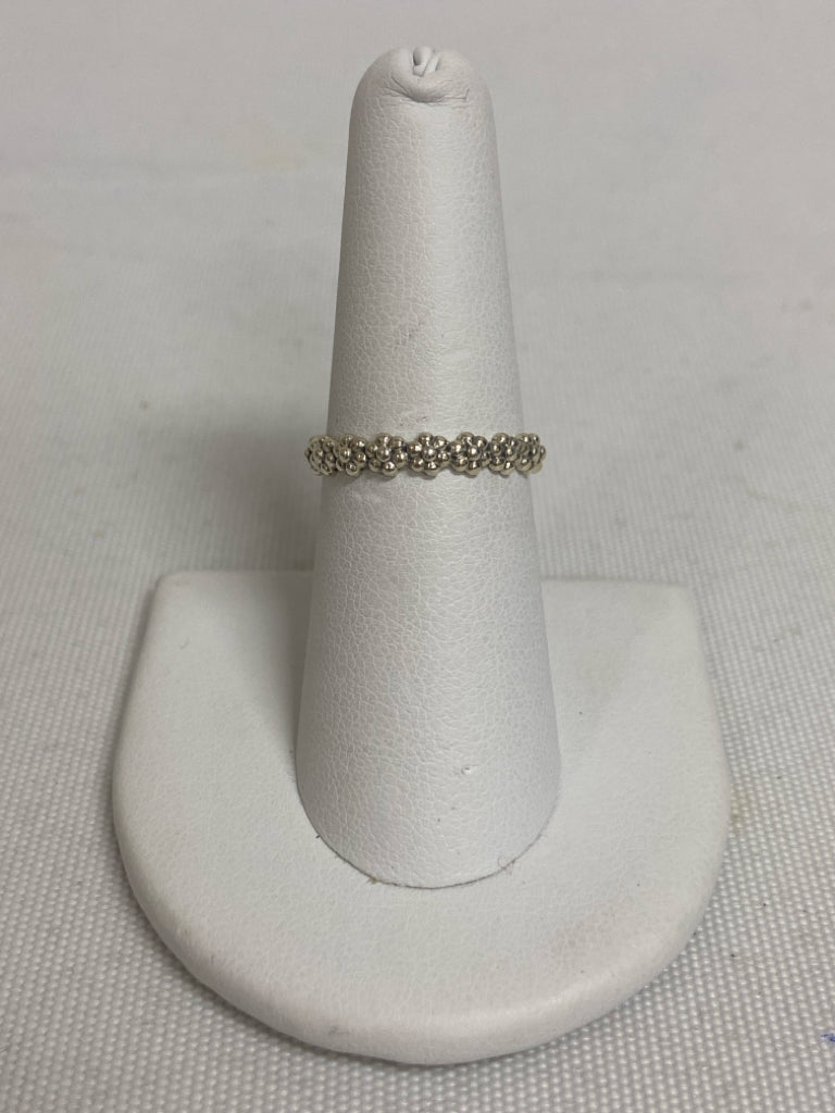 Pandora Silver Flowers Ring