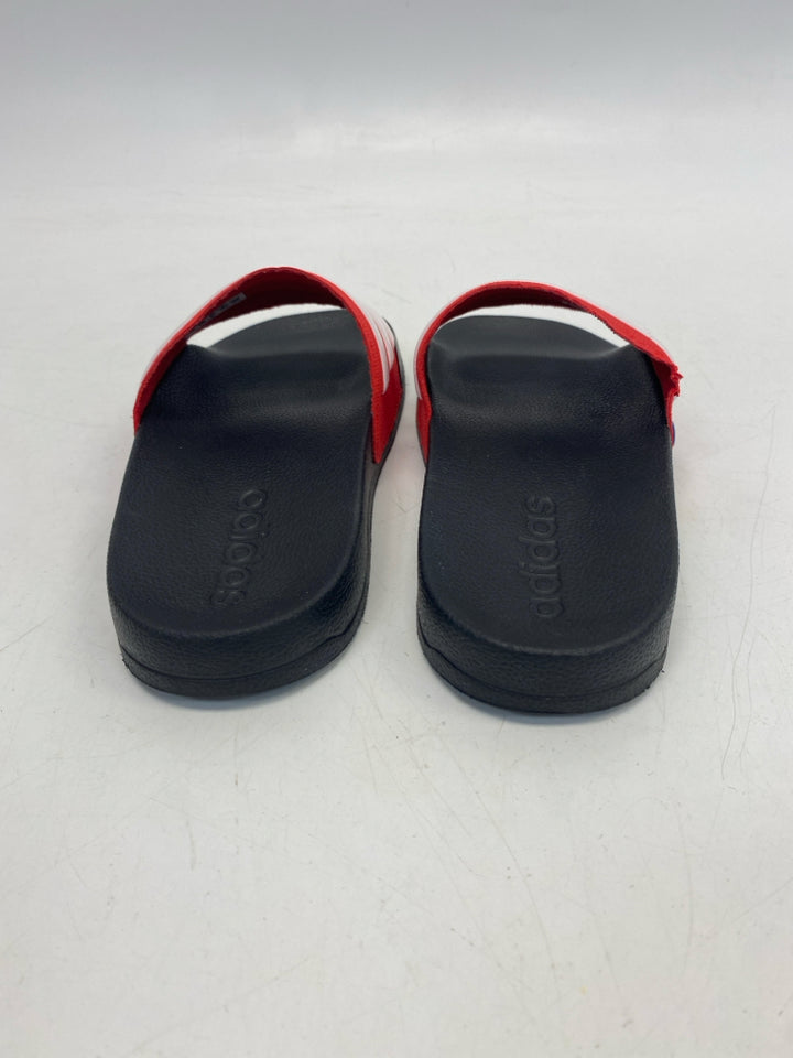 Adidas SIZE 12 Red White Stripe Boy&