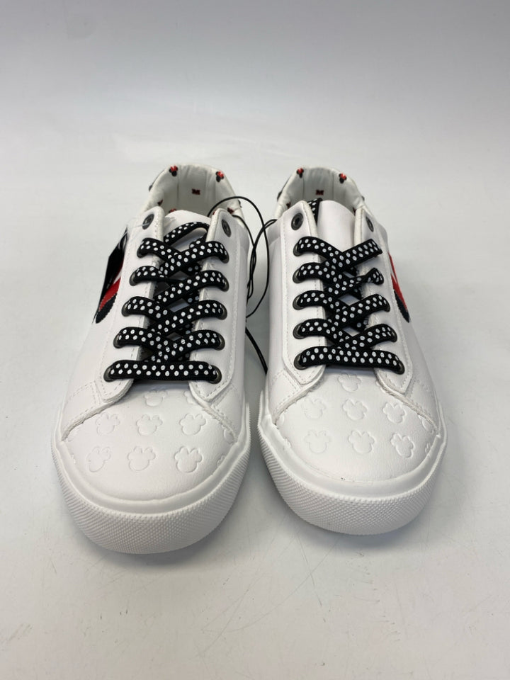 Groundup  Size 8 White Black Minnie Sneakers