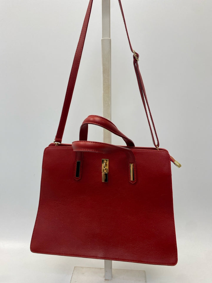 Red Gold Accent(s) Handbag