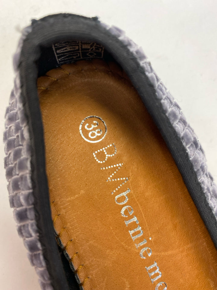 Bernie Mev  Size 38 Gray Beaded Flats