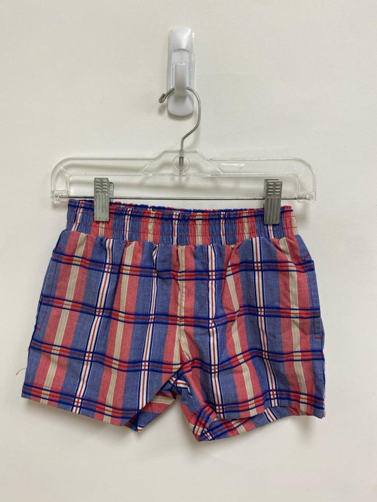 Beaufort Bonnet Co. SIZE 5 Navy/Red Beige/White Plaid Boy&