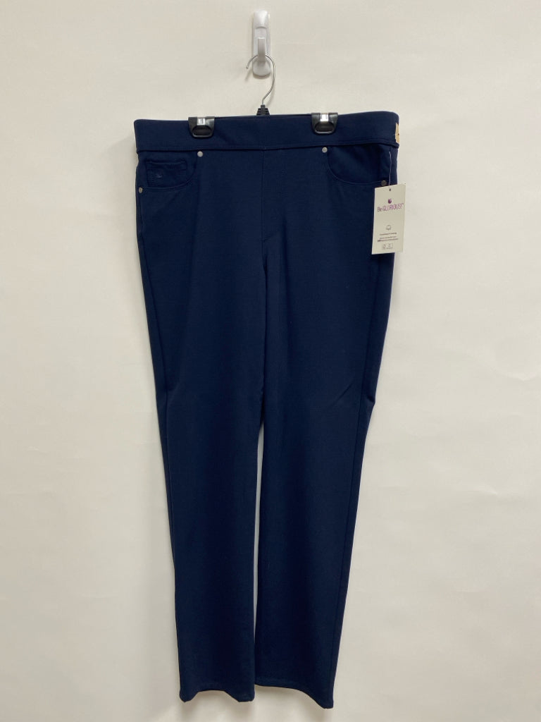 NWT G. Vanderbilt Size 14 Navy Ladies Pants