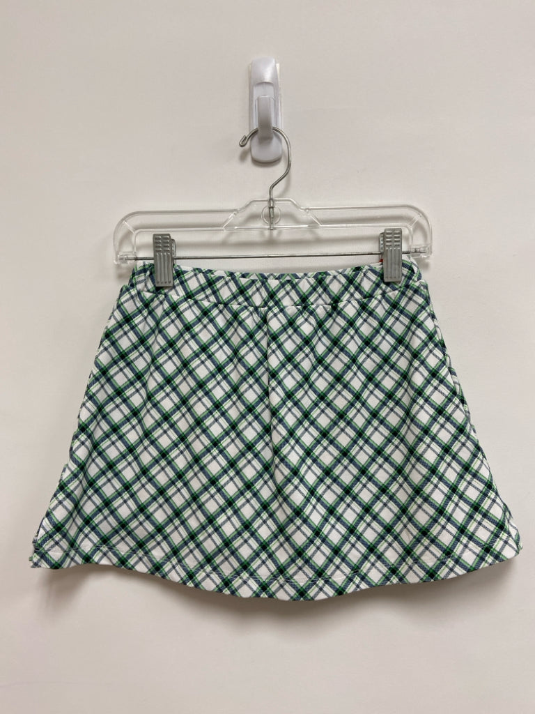 Tail SIZE M White Navy/Blue Plaid Girl&