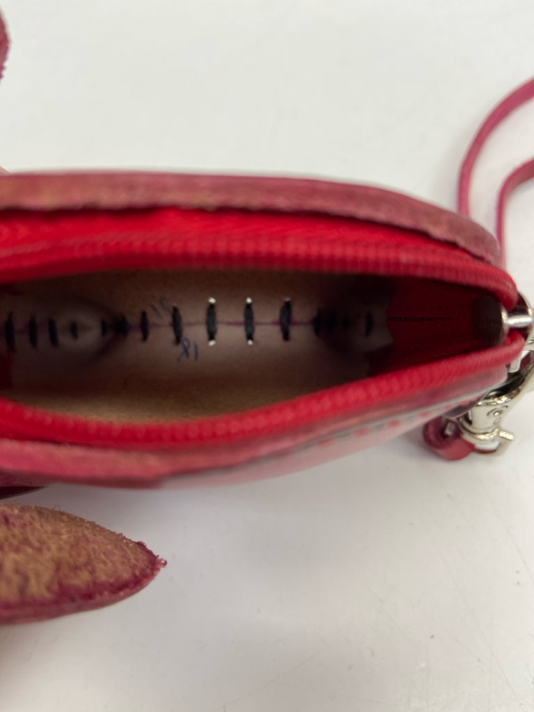 Dark Pink Wristlet