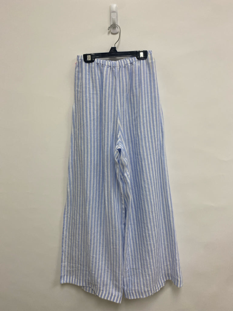 Size S Blue White Striped Wrap Ladies Pants