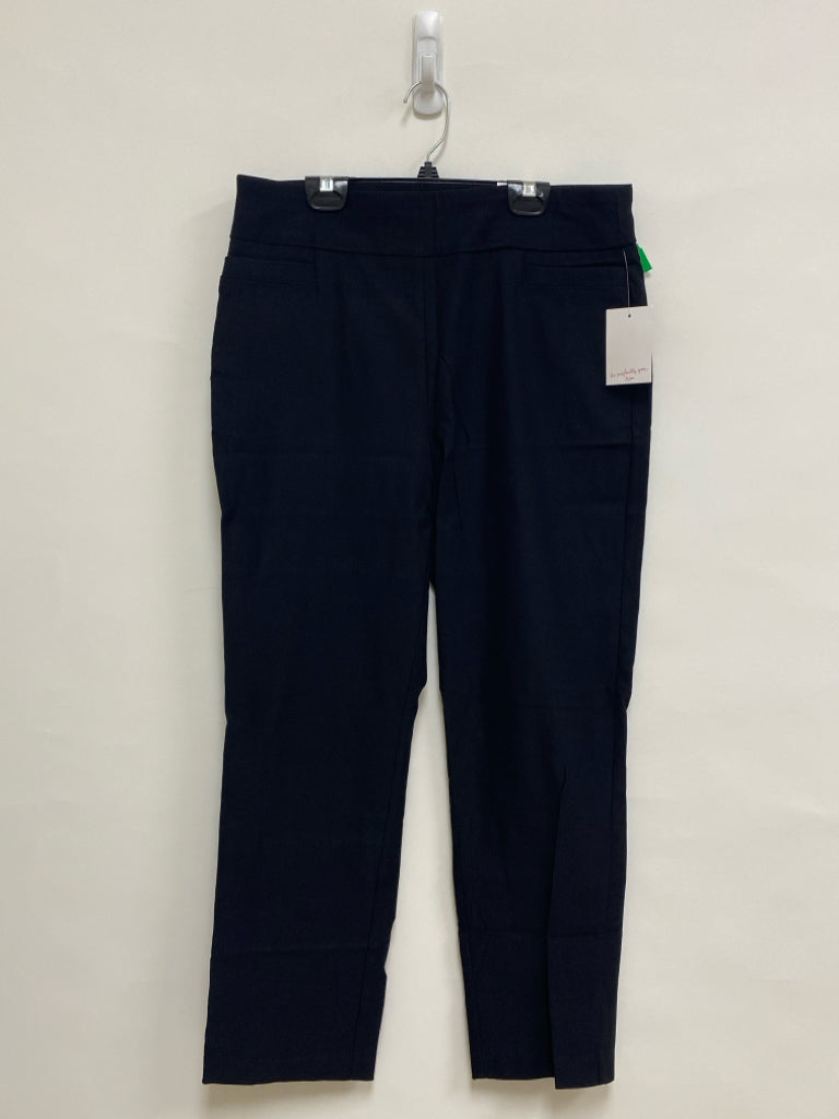 NWT Kim Rogers Size 12P Black Pull-on Petite Pants