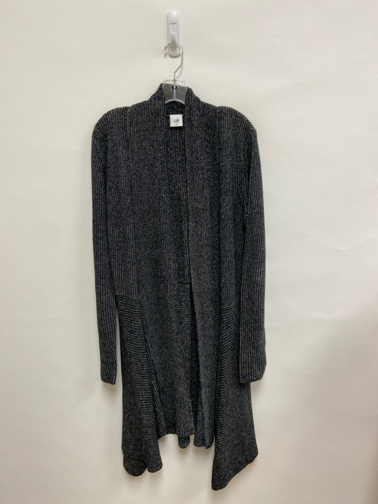 Cabi Size XL Black Gray Drape Ladies Sweater