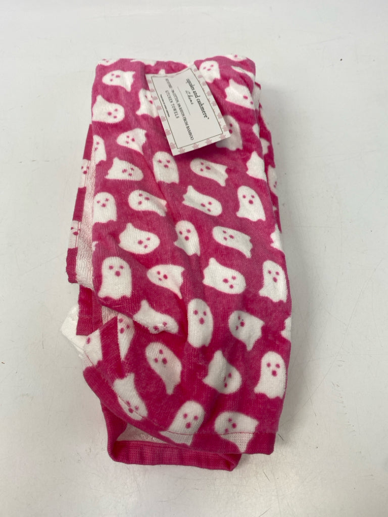 NWT Cupcakes/Cashmere Pink White Ghost Halloween