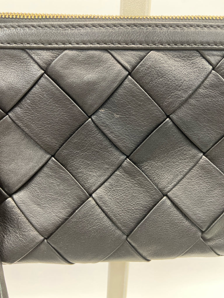 Hobo Black Leather Handbag