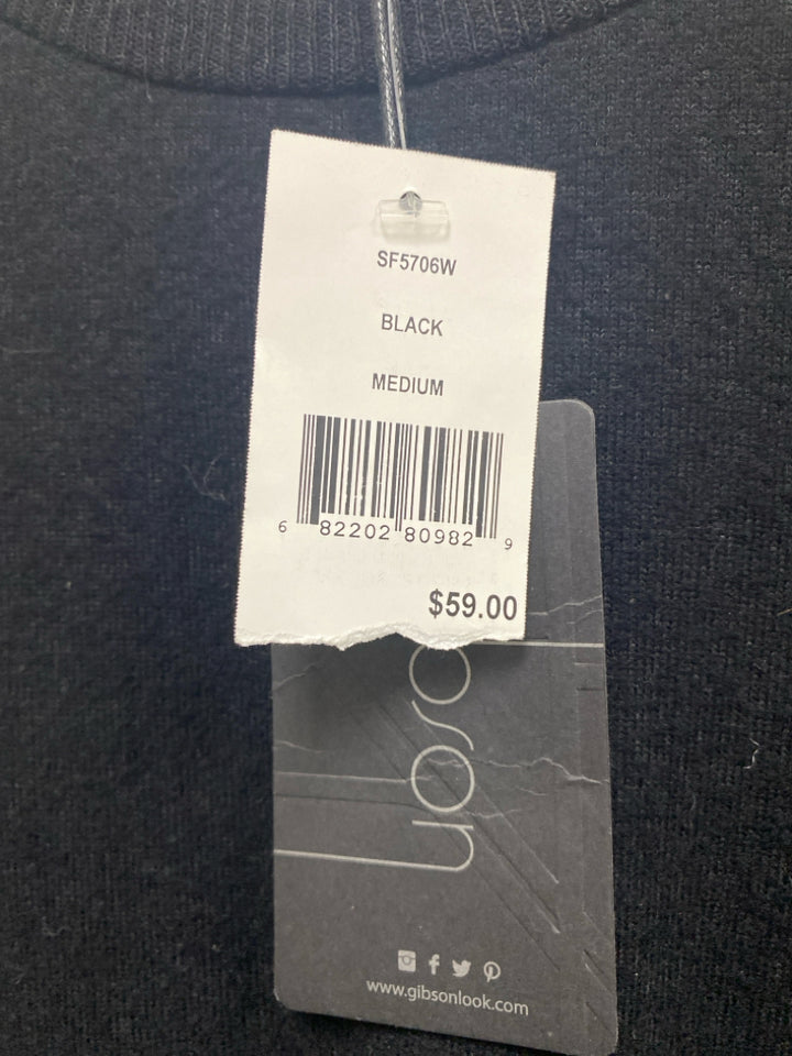 NWT Size M Black Knotted Ladies Sweater