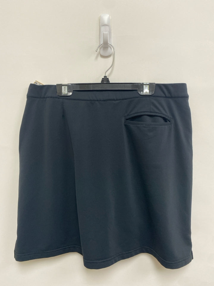 Masters Collection Size L Black Athletic Skort