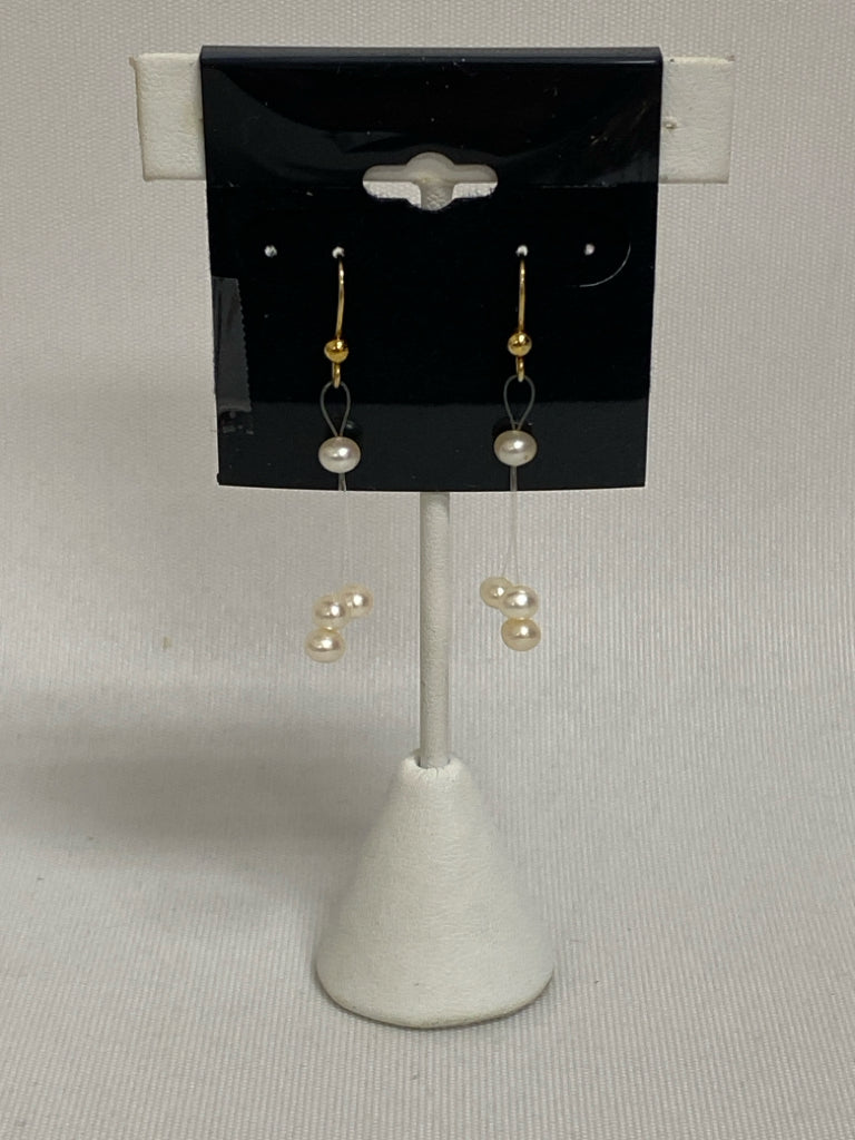 Pearl Gold Color Pearl Earrings