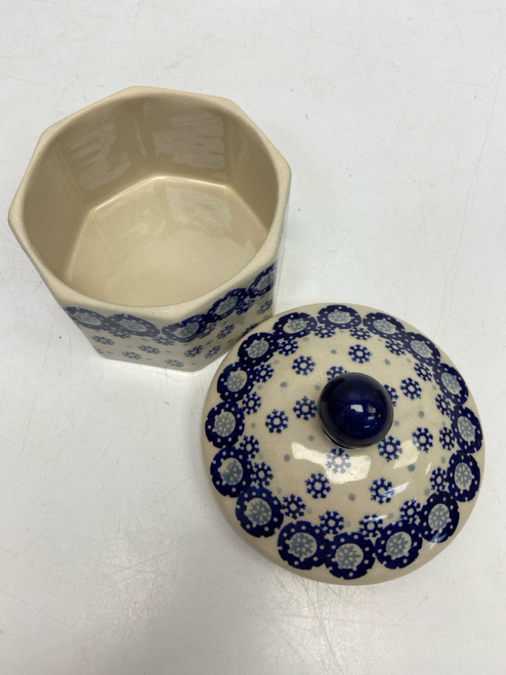 Boleslawiec Cream Blue/Multi Bowl(s)