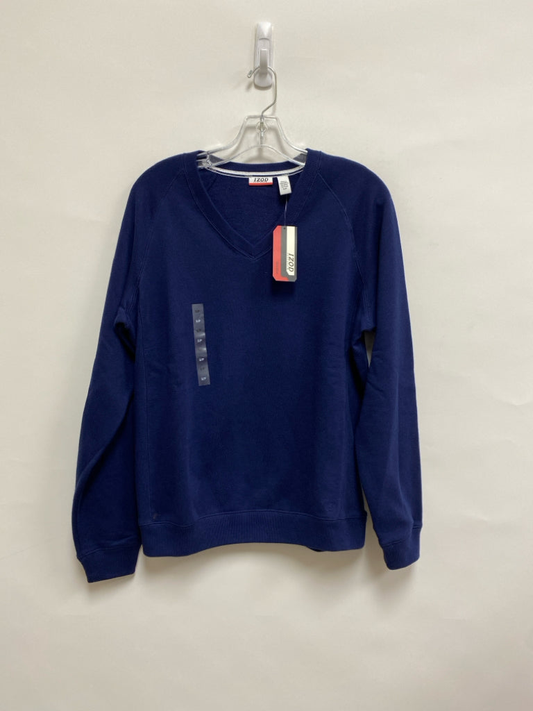 NWT Izod Size S Navy V Neck Men&