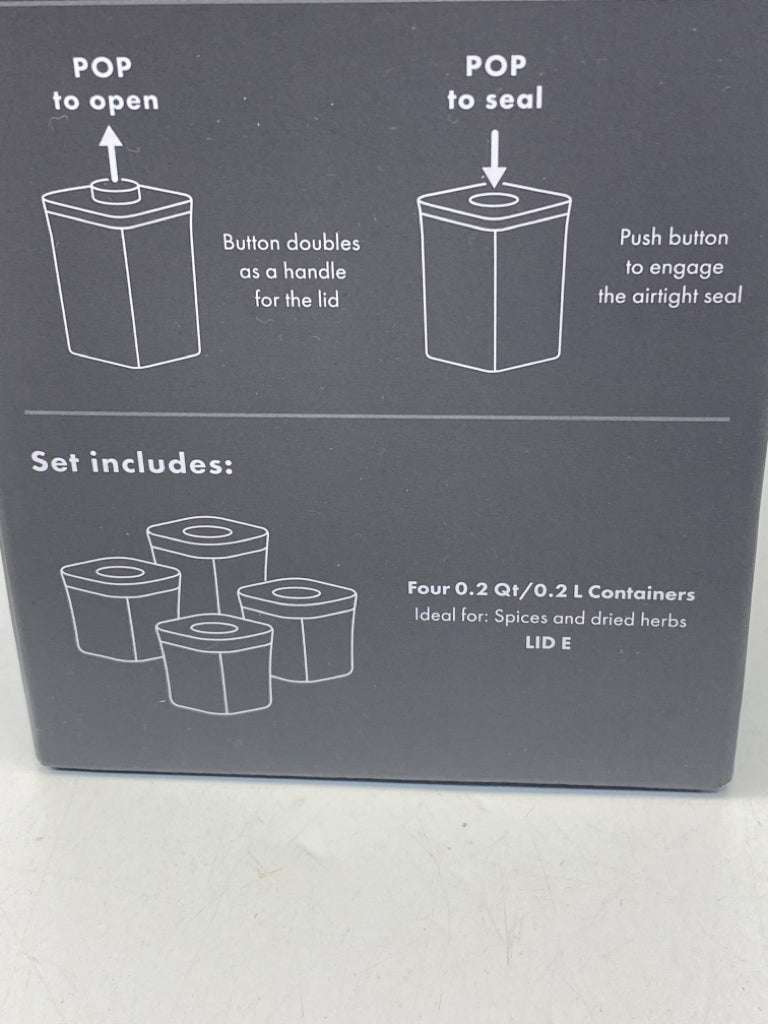 OXO White Clear Storage Container
