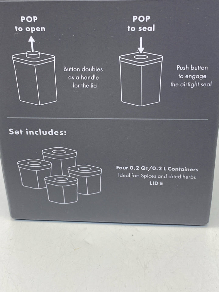 OXO White Clear Storage Container