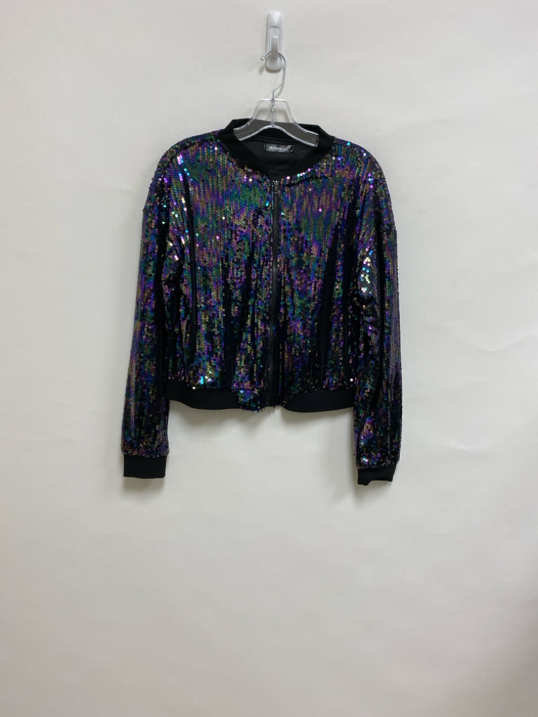 Size S Black Sequins Ladies Jacket