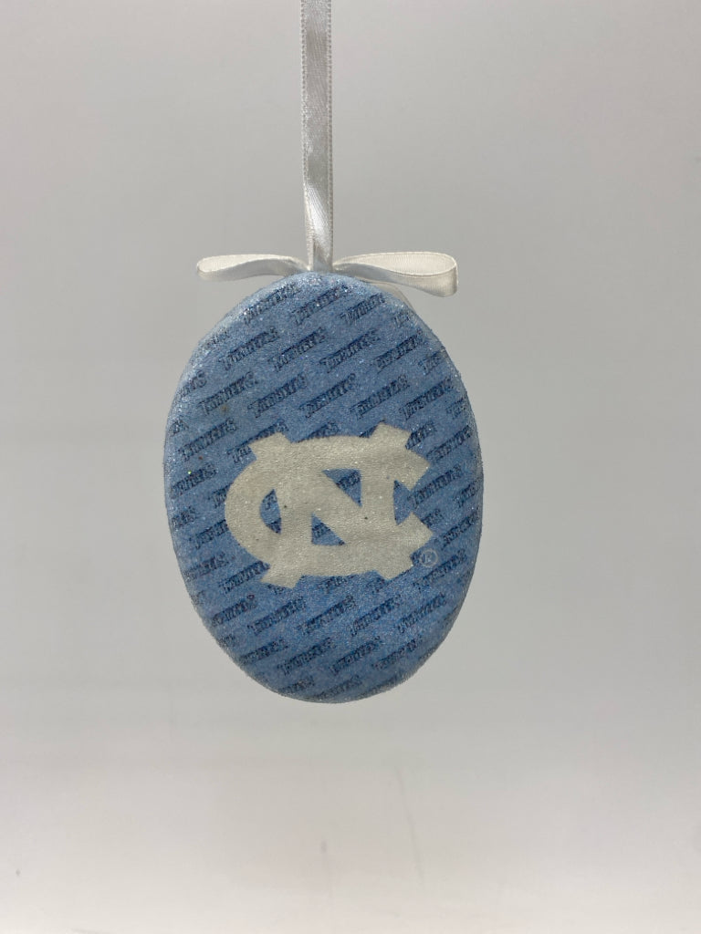 Blue White UNC Ornaments