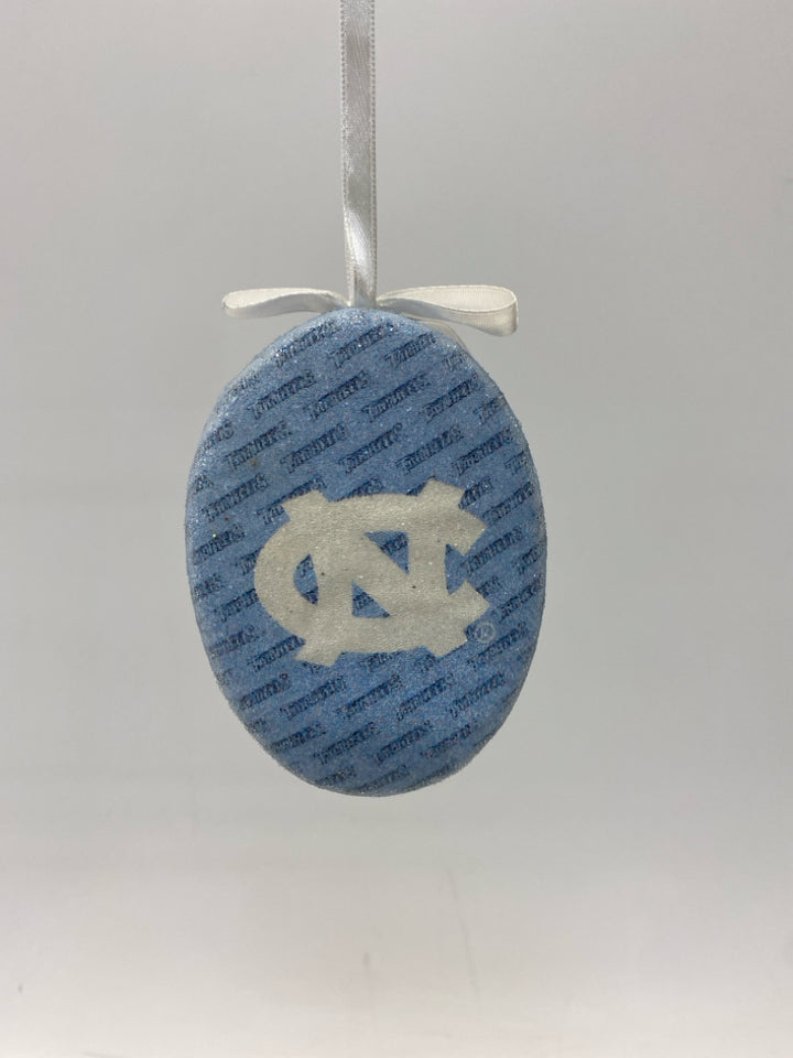Blue White UNC Ornaments