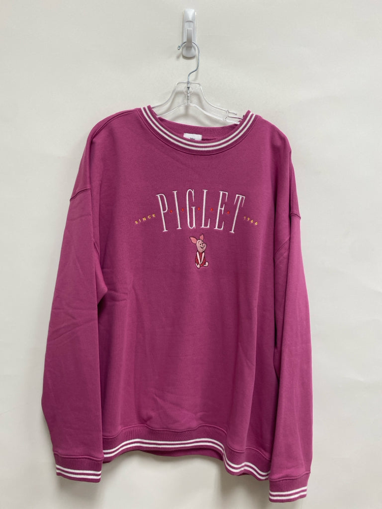 NWT Disney Size XL Mauve Ladies Sweatshirt