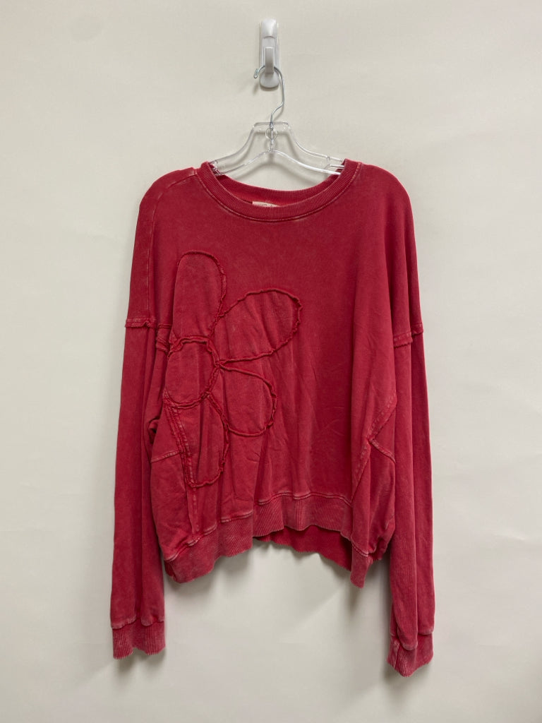 Easel Size S Faded Red Ladies Top