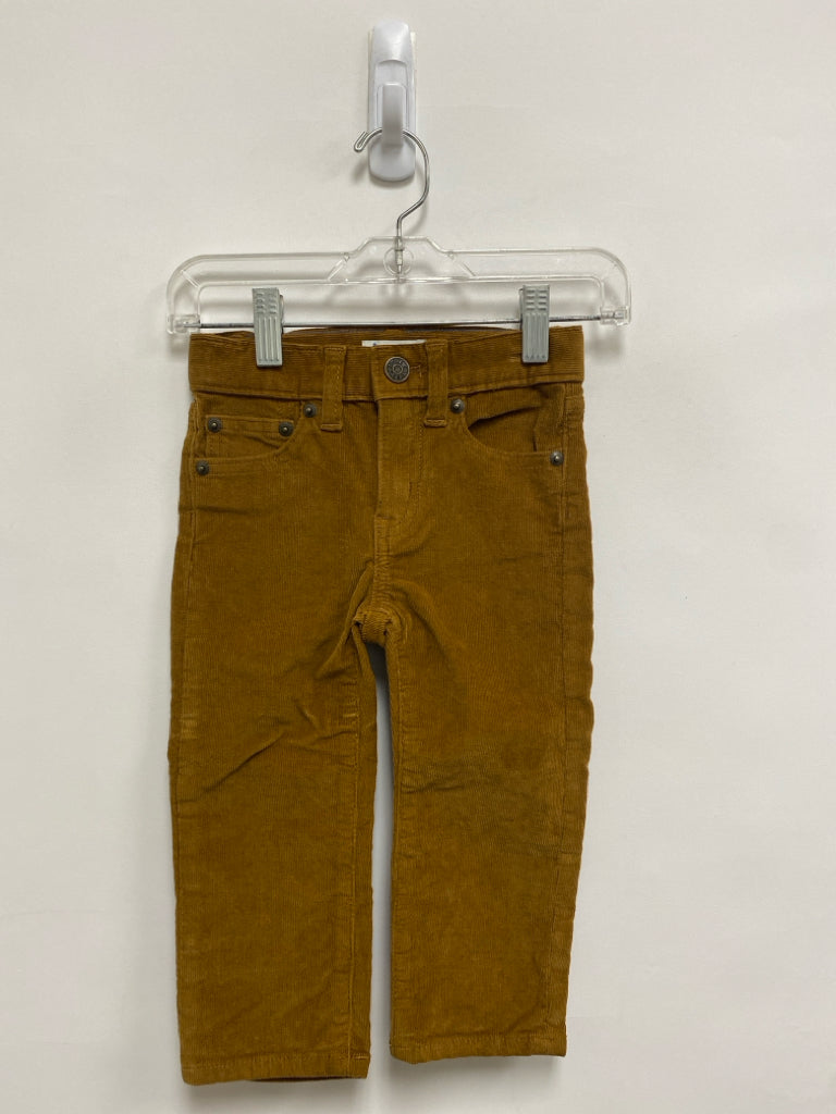 Crew Cuts SIZE 2 Brown Corduroy Boy&