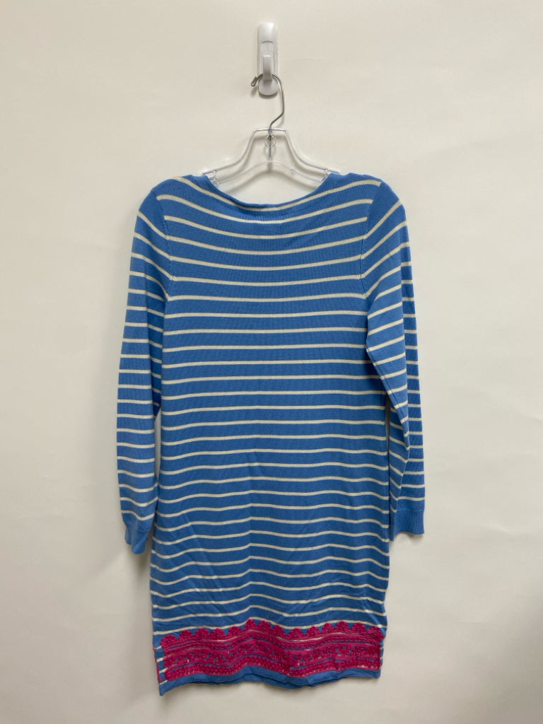 NWT Vineyard Vines Size S Blue White/Pink Striped Ladies Dress