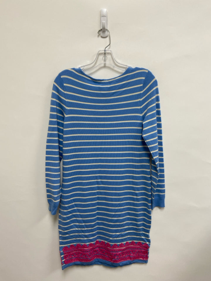 NWT Vineyard Vines Size S Blue White/Pink Striped Ladies Dress