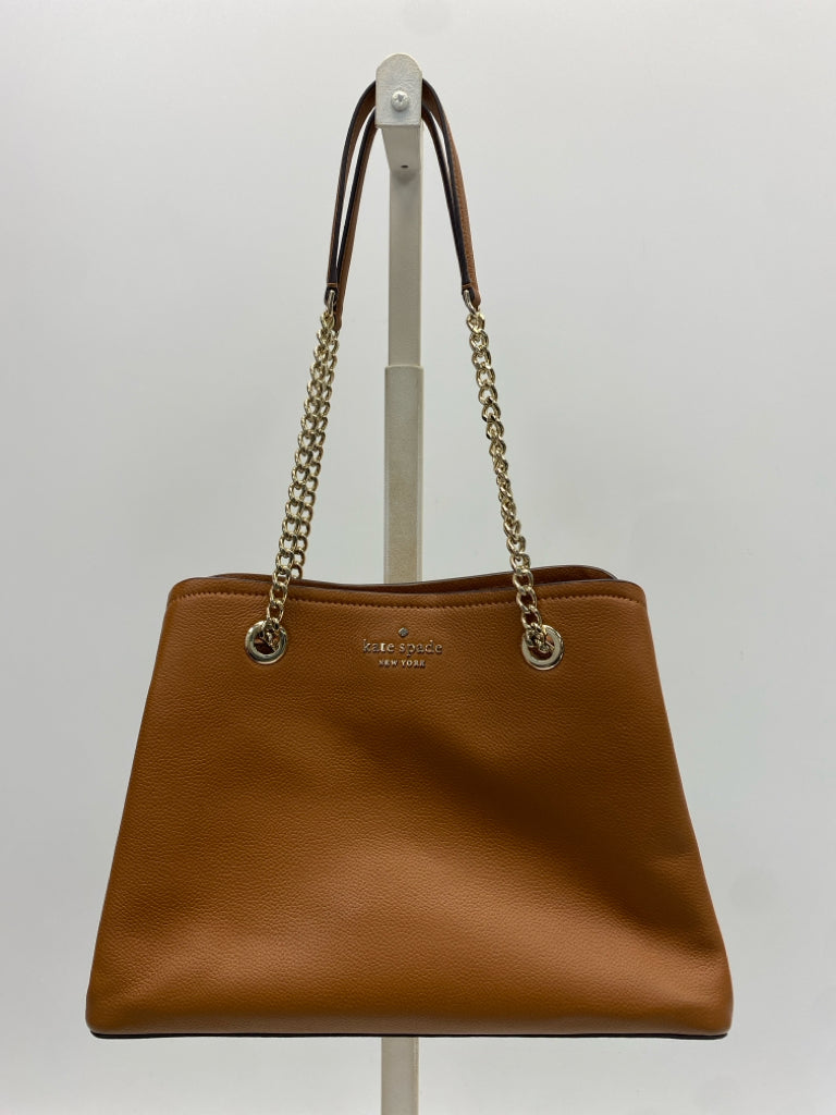 Kate Spade Brown Gold Handbag