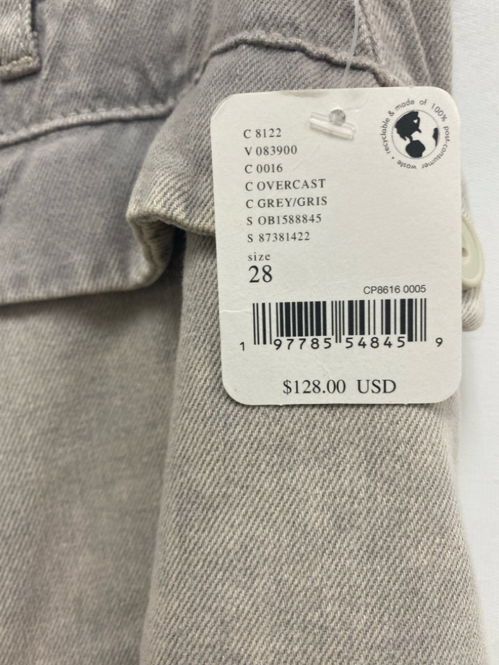 We The Free Size 28 Gray Pleated Joggers Ladies Jeans