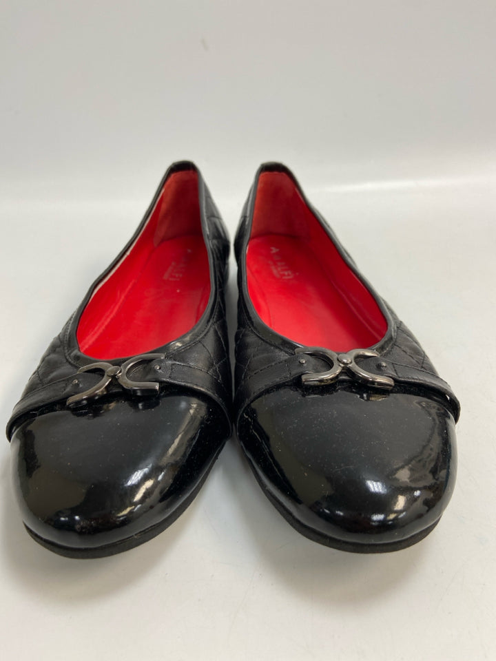 Amalfi US Shoe Size 8 Black Quilted Flats