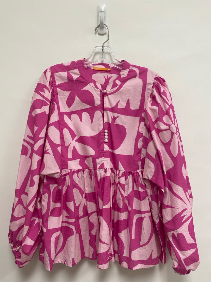 Oliphant Size XL Pink Dark Pink Ladies Top