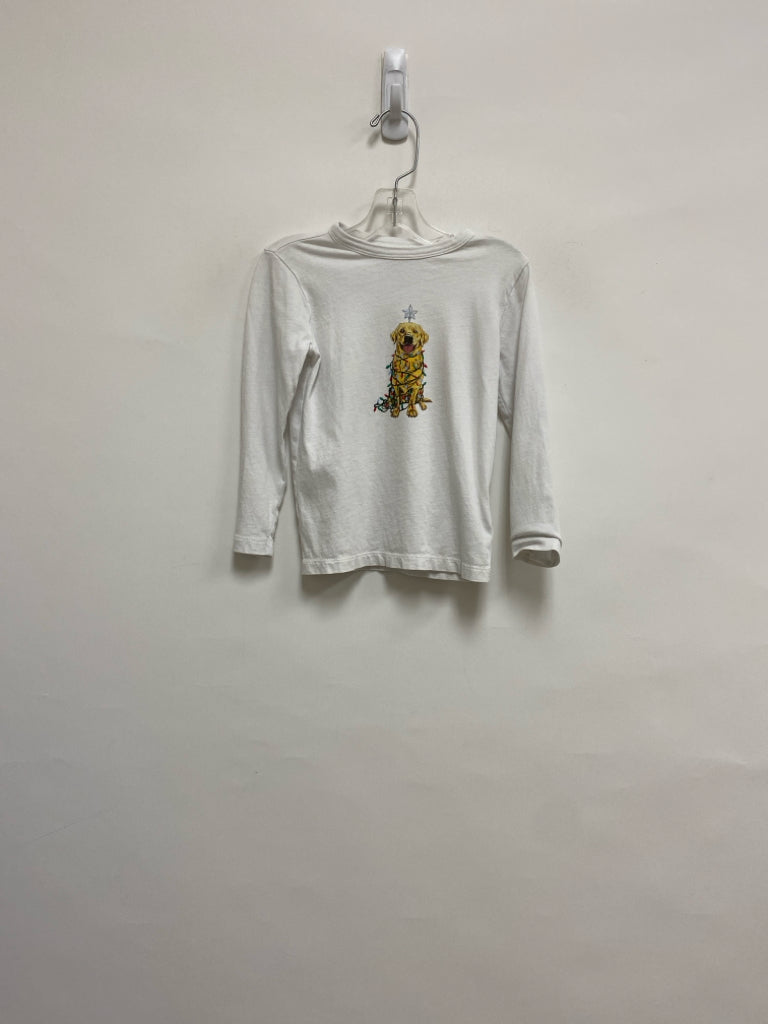 Crew Cuts SIZE 2/3 White Long Sleeve Tee Girl&