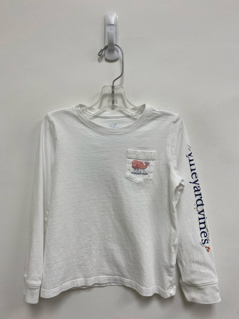 Vineyard Vines SIZE 4T White Pink/Blue Whale Boy&