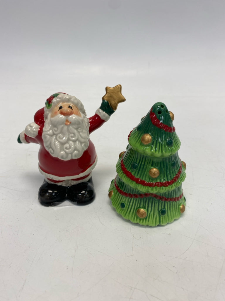 Fitz/Floyd Red/White Green Christmas