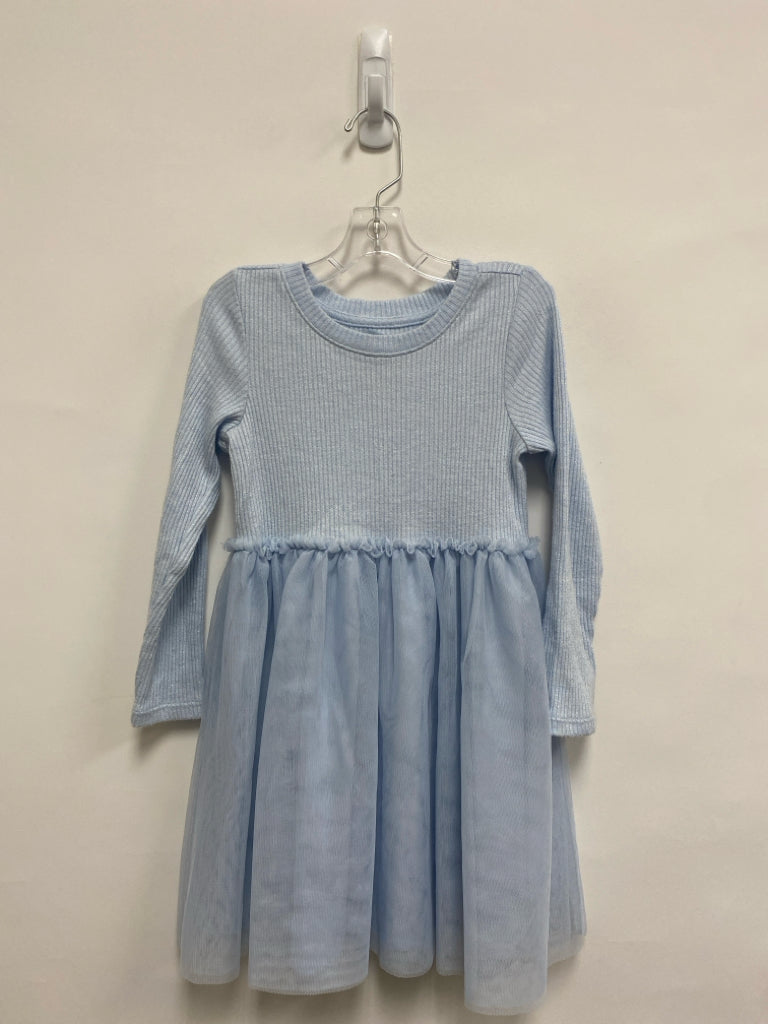 Cat &amp; Jack SIZE 5T Pale Powder Blue Sparkle Tulle Girl&