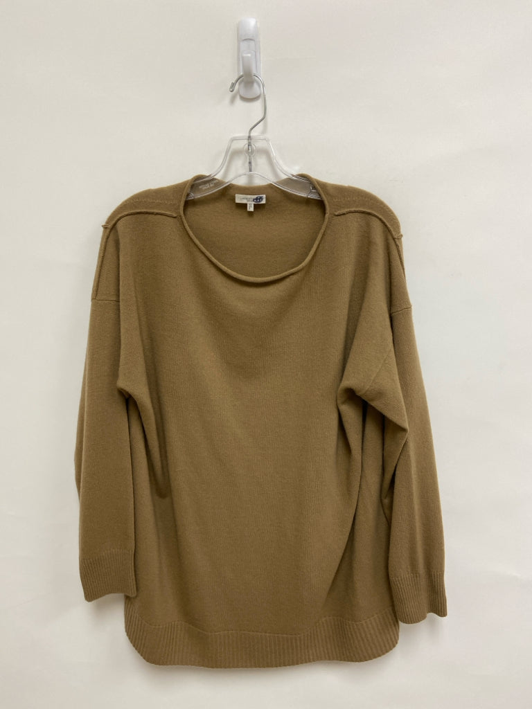 LAFAYETTE 148 Size M Camel Wool Blend Ladies Sweater