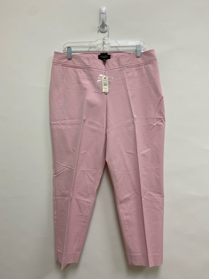 NWT Talbots  SIZE  16WP Pale Pink Plus Size Pants