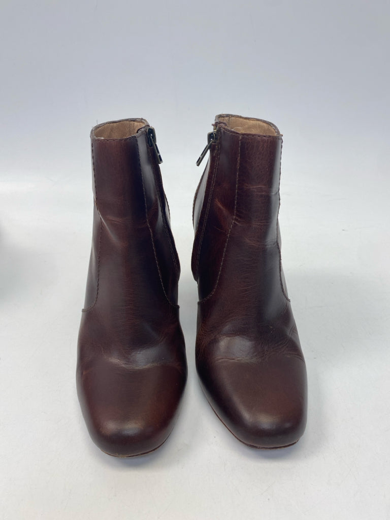 Madewell US Size 8 Dark Brown Leather Boots