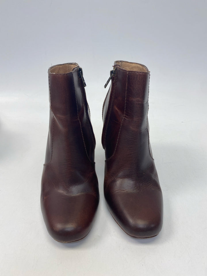 Madewell US Size 8 Dark Brown Leather Boots