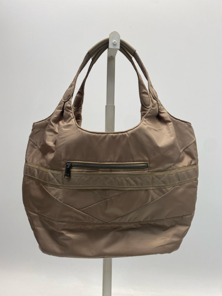 Lug Brown Nylon Tote Bag