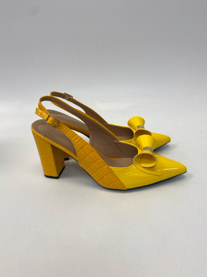 Size 43 Yellow Heels