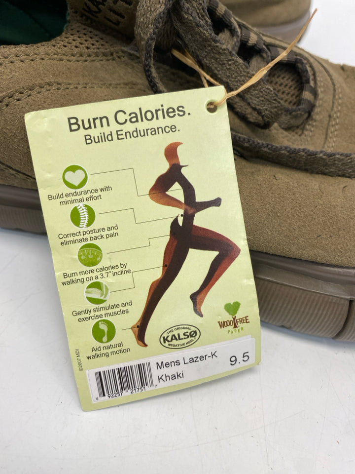 NWT Earth Size 9.5 Brown Lace-Up Men&