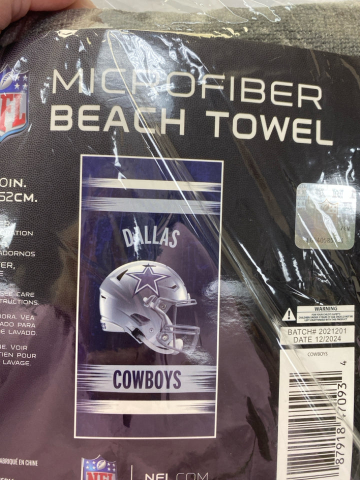 Blue/Gray Towel