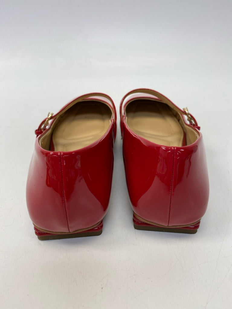 Franco Sarto  Size 9 Red Patent Flats