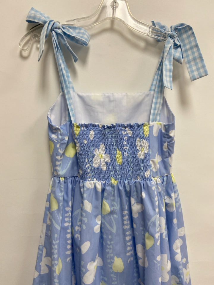 Beaufort Bonnet Co. Size XS Light Blue White/Yellow Flowers Ladies Dress